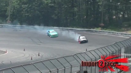 Дрифт Mustang vs Bmw V10 @ Formula D Round 3 Nj 2010
