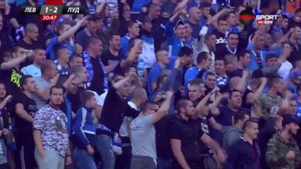 Голова фиеста на "Герена" - Левски върна един на Лудогорец