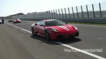 Blue Ferrari Challenge Stradale Sound!! - 1080p Hd 