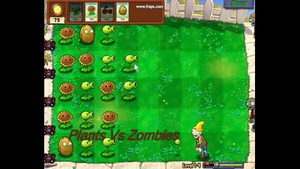 Plants Vs Zombies ~ level 1 - 4 