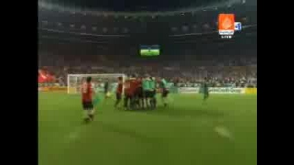 Испания - Италия 4 - 2 След Дузпи Евро 2008