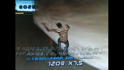 Tony Hawk's Pro Skater 2 (thps2) Gameplay Venice Beach