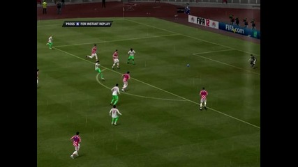 Bulgaria - Croatia goal B.georgiev ( Fifa 12 )
