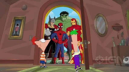 Phineas and Ferb Mission Marvel Trailer