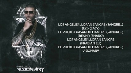 Angeles - Farruko (angels) (letra) (video Liryc) (visionary) 2015