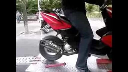 Aerox Top Speed 109 kmh