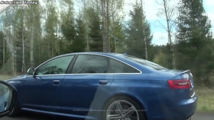 Bmw M5 F10 побеждава Audi Rs6 V10 Biturbo