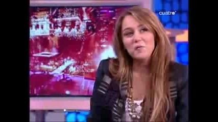 Miley Cyrus - El Hormiguero Parte [1 5]