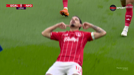 Nottingham Forest with a Spectacular Goal vs. Brighton and Hove Albion