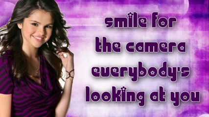 Selena Gomez - Falling down - Kiss and Tell (lyrics)