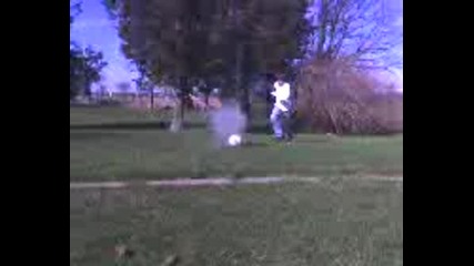 Exploding Soccer Ball