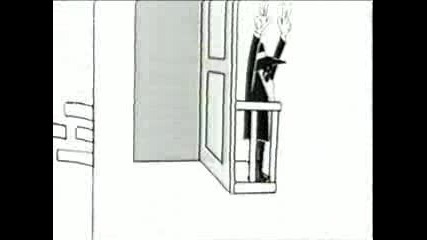 Spy Vs Spy - Falling Rocks (анимация)