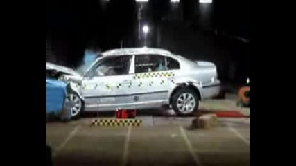 Crash Test Skoda Superb