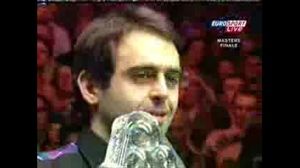 Masters 2007 Final - Ronnie O Sullivan vs Ding Jinhui 13 frame