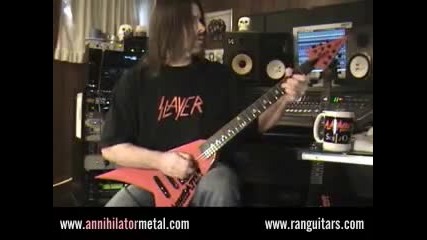 Annihilator - Jeff Waters Ran Guitars 