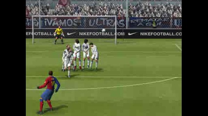 Henry Goal Pes 2009 Vs Real Madrid