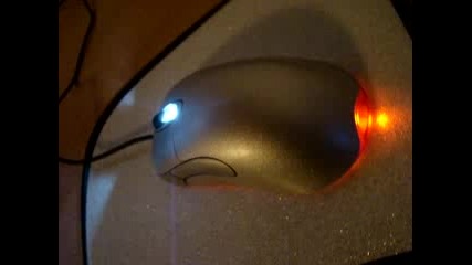 Intellimouse 1.1 Silver & Led Mod