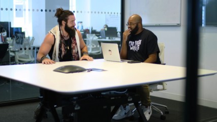 Elias educates a Complex editor in a bonus scene from WWE Network's Walk With Elias: The Documentary