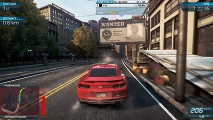 Need For Speed Most Wanted 2012 - Chevrolet Camaro Zl1 (2012) - Cannonball Run