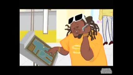 Akon, T - Pain & Snoop Dogg Cartoon Video