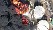 Резервоар за съхранение на гориво се взриви в Колумбия, най-малко един е загинал (ВИДЕО)