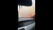 Пожар край Карнобат