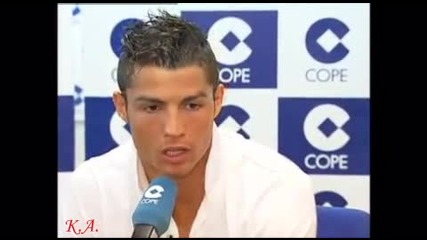 Cristiano Ronaldo Interview In Program El Tirachinas Cope Radio 28.04.2010 