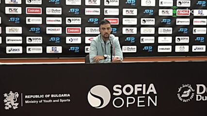 Димитър Кузманов преди Sofia Open 2021
