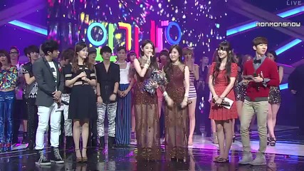 Today's Winner - Davichi ~ Inkigayo (18.09.2011)