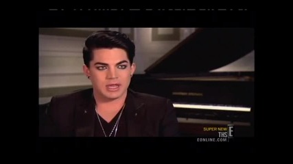 E! Ths Adam Lambert 11.21.10 (part 4)