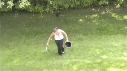 Cute Girlfriend wet T-shirt contest