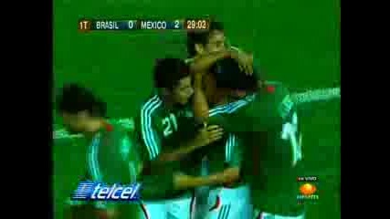 Copa America 2007 Мексико Срещу Бразилия