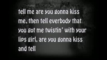 Justin Bieber Kiss and Tell Full Studio Version Lyrics on Screen [bonus track from my world]