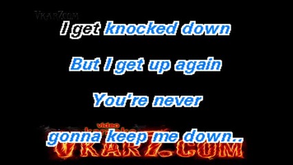 chumbawamba - tubthumping - karaoke instrumental 