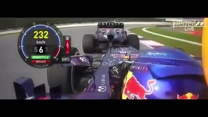 F1 2013 Malaysia - Vettel vs Webber