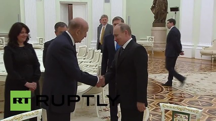 Путин се срещна с бившия президент на Франция Жискар д'Естен