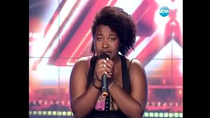 Чернокожо момиче се хареса много на журито - X Factor