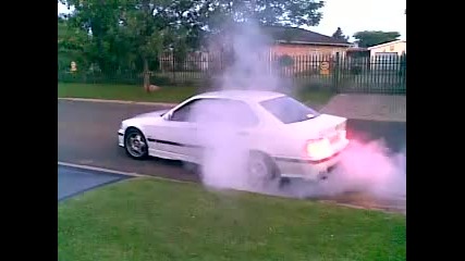 E36 M3 3.2 Streetracer burnout