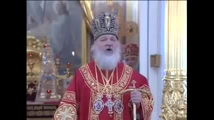 Слово Патриарха в Покровском монастыре 