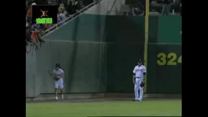 Awesome Catch By Ball Girl