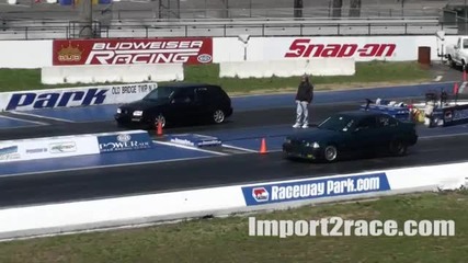 Vw Gti vs Bmw M3 Turbo 