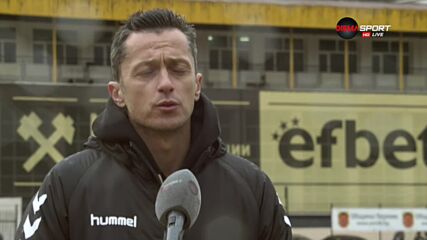 Христо Янев: С повече такива мачове, нивото на футбола ще се вдигне