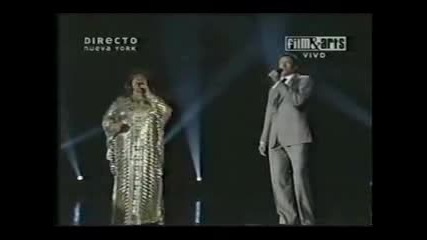 Aretha Franklin & Hugh Jackman - Somewhere