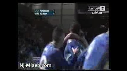 27.11 - Портсмут - Милан 1 - 0 Юнес Кабул