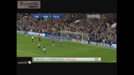 Chelsea 3 - 4 Newcastle United 