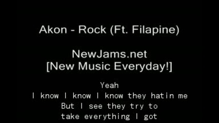 Akon - Rock (ft. Filapine) English subs 