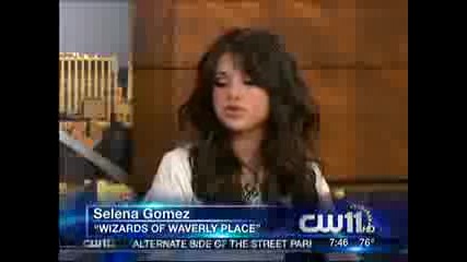 Selena Gomez On Cw11 Morning News