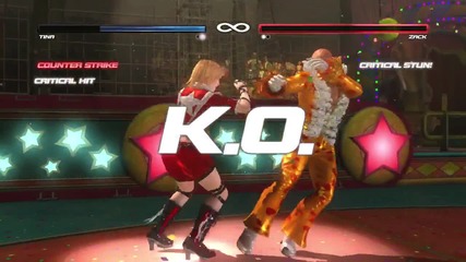 E3 2012: Dead or Alive 5 - Big Top Tumble Gameplay