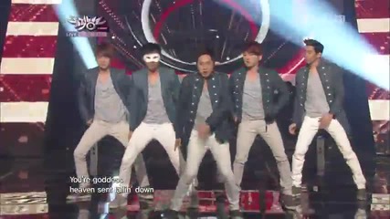 Shinhwa - Venus @ Music Bank (13.04.2012)