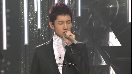 Tvxq - Why Did I Fall In Love With You (081114 Nhk Koi Uta)